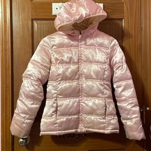 Faded Glory Girls Size 10-12 Pink Winter Coat